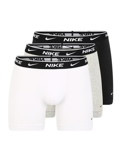 NIKE Underwear Boksershorts  grå / sort / offwhite