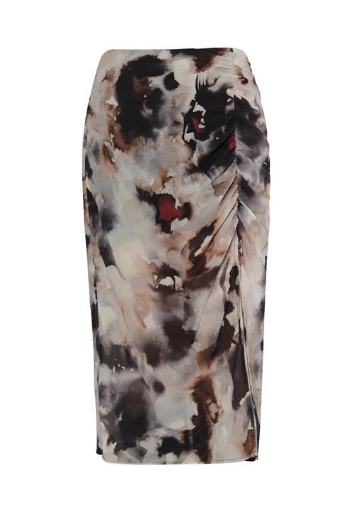 IZIA Nederdel  beige / brun / grå / rød / sort