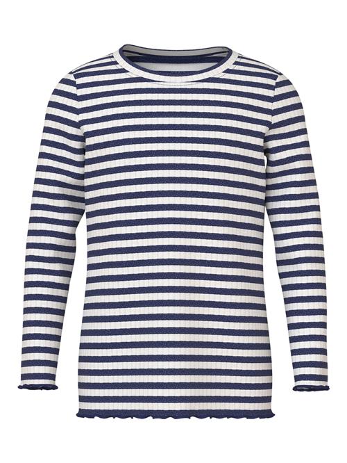 NAME IT Langærmet Bluse Vemma Cloud Dancer Blue