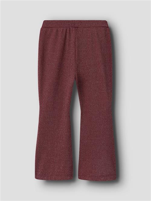 NAME IT Bootcut Bukser Glimmer Burgundy