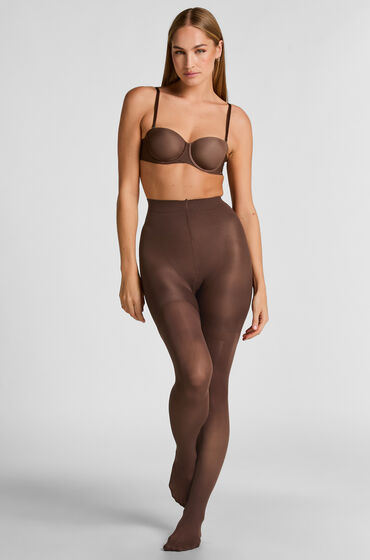 Hunkemöller Strømpebukser 40 Denier Total Lift & Shape Brun