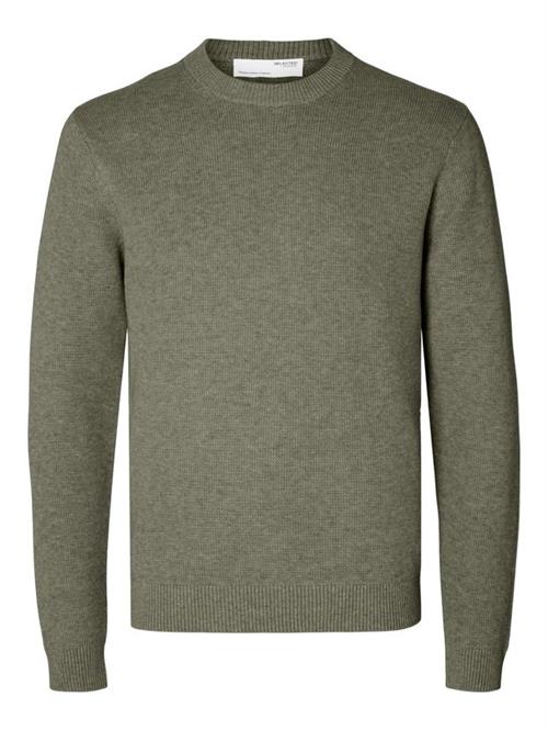SLHDANE LS KNIT STRUCTURE CREW NECK