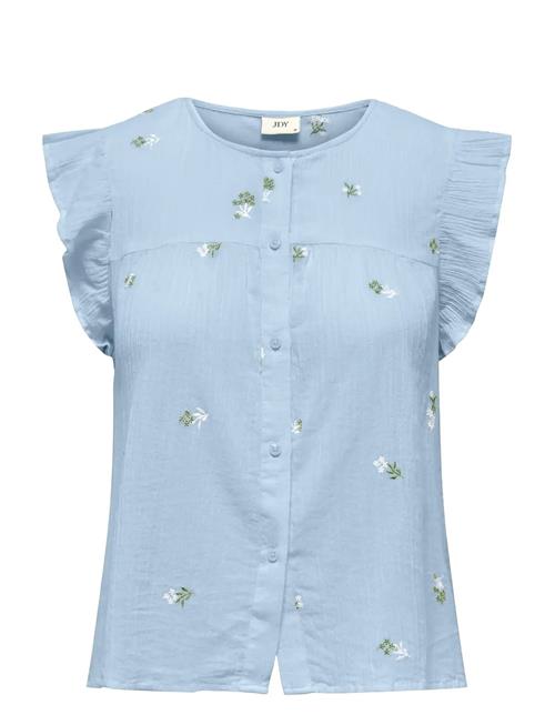 Jdyalba S/L Frill Shirt Wvn Exp JDY Blue