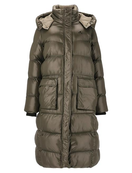 Lakewood W Long Puffer Jacket Whistler Khaki