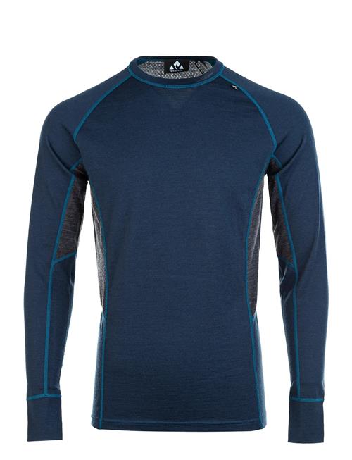 Lapas M L-S Wool Mesh Baselayer Tee Whistler Navy