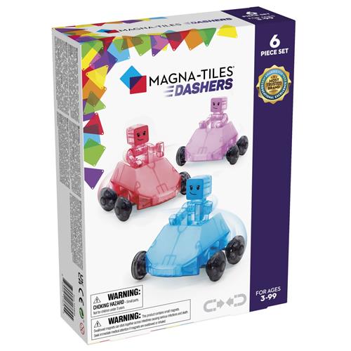 Magna-Tiles MAGNA-TILES Dashers Cars One Size  Hvid  One Size 3 Y+ unisex