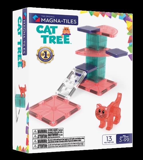 Magna-Tiles Cat Tree Byggeklodser 13 Stk. Multi  Multi-3-6 Y  Hvid  One Size 3+ Years unisex