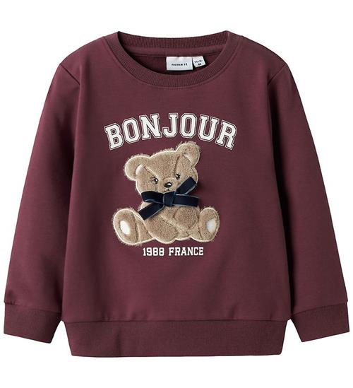 Name It Sweatshirt - NmfRear - Burgundy