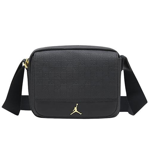 Jordan Skuldertaskr - Monogram Mini - Black/Gold
