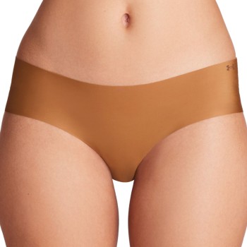 Under Armour Trusser 3P Pure Stretch No Show Hipster Lysbrun  X-Large Dame