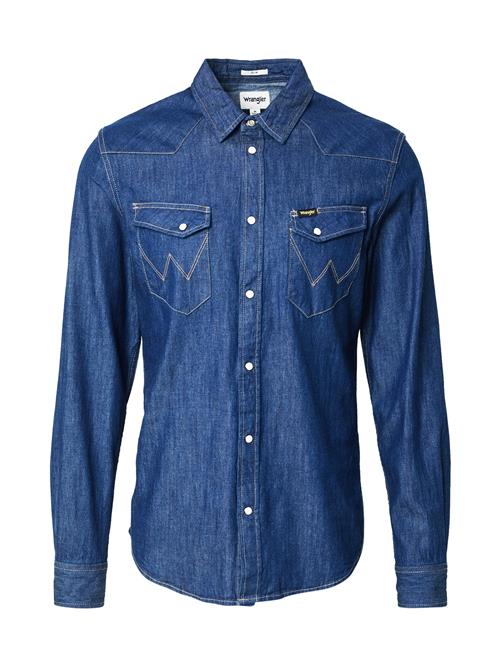 WRANGLER Skjorte 'WESTERN'  blue denim