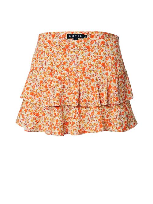 Motel Nederdel 'Lowisa'  ecru / bær / mørkeorange / hvid