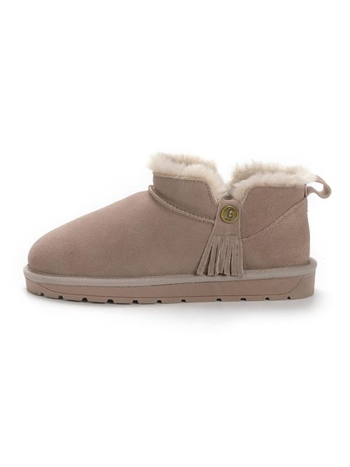 Gooce Boots 'Mikila'  beige / offwhite