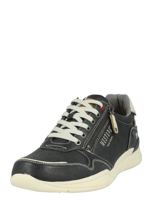 MUSTANG Sneaker low  natblå / hvid