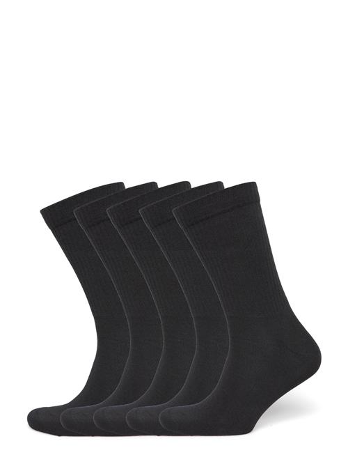 5Pack Cotton Tennis Sock Lindbergh Black