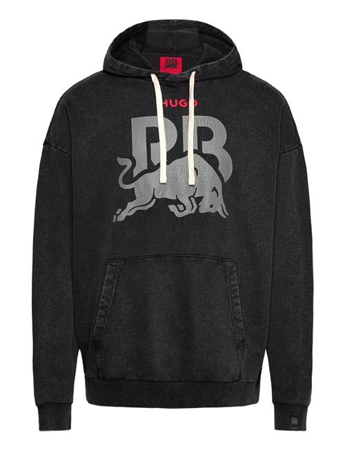 Hoodie Wash_01-Rb25 HUGO Black