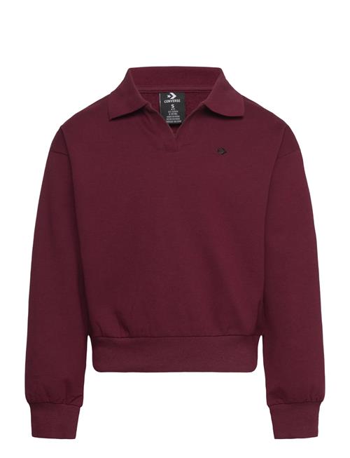 Fw-Crew Converse Burgundy