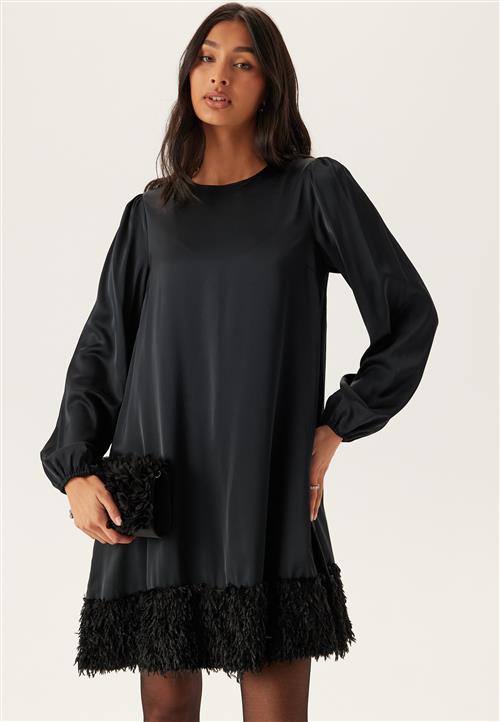 VILA Viveer O-neck L/S SHORT DRESS