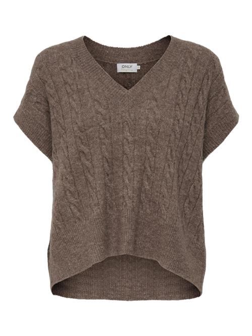 ONLY Pullover 'Melody'  brun-meleret