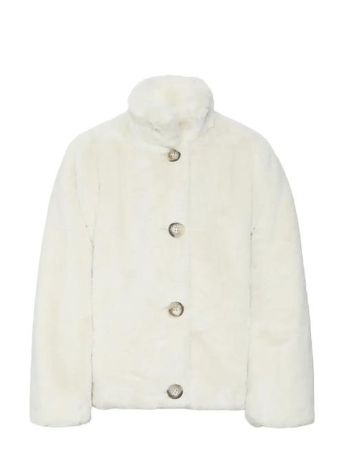 Vmsonjaeva Short Faux Fur Jacket Girl Vero Moda Girl White