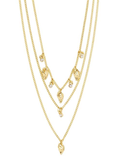 Jules Necklace Gold-Plated Pilgrim Gold