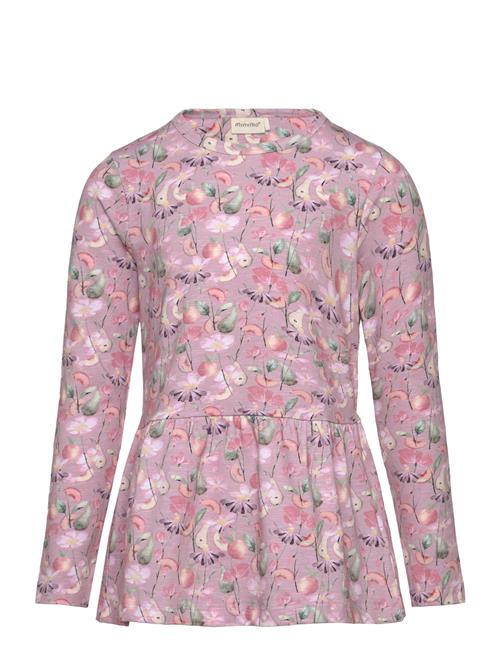 Tunic Ls Aop Minymo Pink