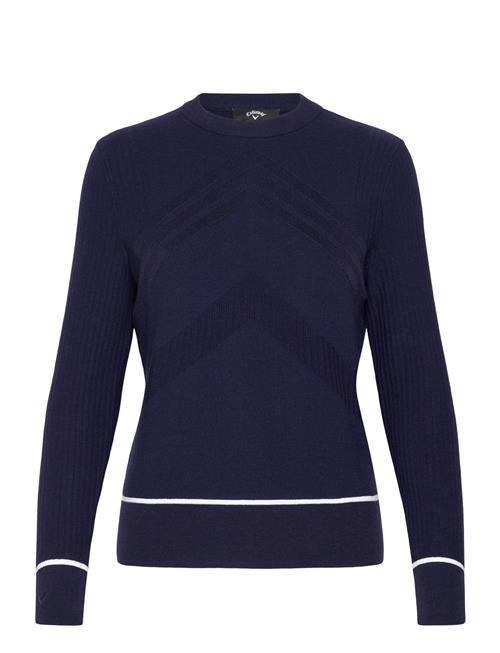 Se Chev Sweater With Tipping Callaway Navy ved Booztlet