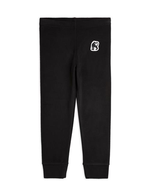 Mini Rodini Bukser I Mikrofleece Black  Black-80/86 cm  Sort  80/86 cm  unisex