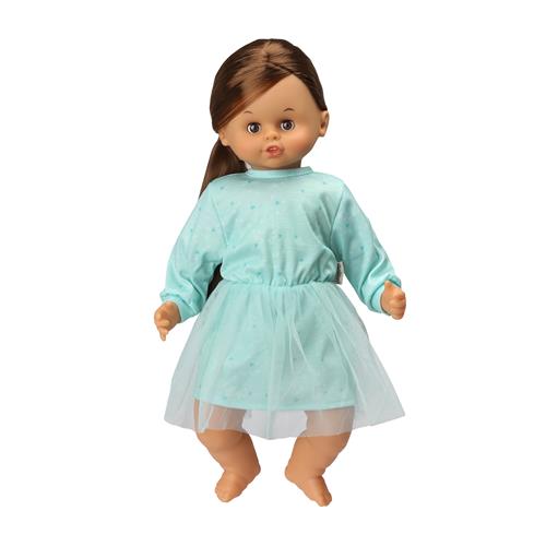 Skrållan Skrållan Talende Dukke, Mørkt Hår Blue  One Size-Blue  Blå  One Size 3 Y+ unisex