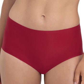 Anita Trusser Essentials High Waist Brief Rød L/XL Dame