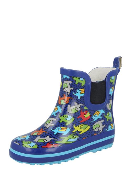 Se BECK Gummistøvler 'Elephants'  navy / turkis / blandingsfarvet / sort hos About You