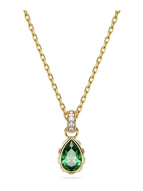 Swarovski Kæde 'Chroma'  guld / smaragd / hvid
