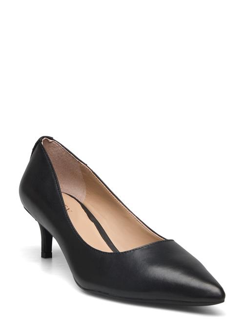 Adrienne Leather Pump Lauren Ralph Lauren Black