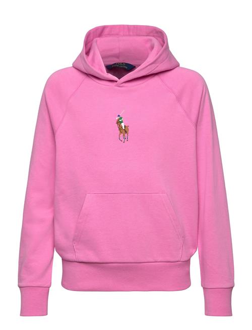 Big Pony French Terry Hoodie Ralph Lauren Kids Pink