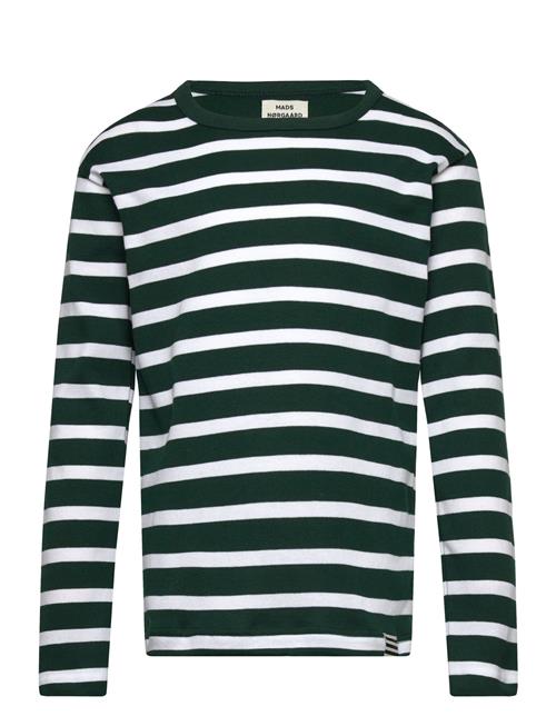 Trio Rib Tobino Tee Ls Mads Nørgaard Green