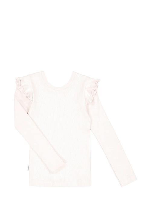 Classic Rib Florette Shirt Gugguu Pink