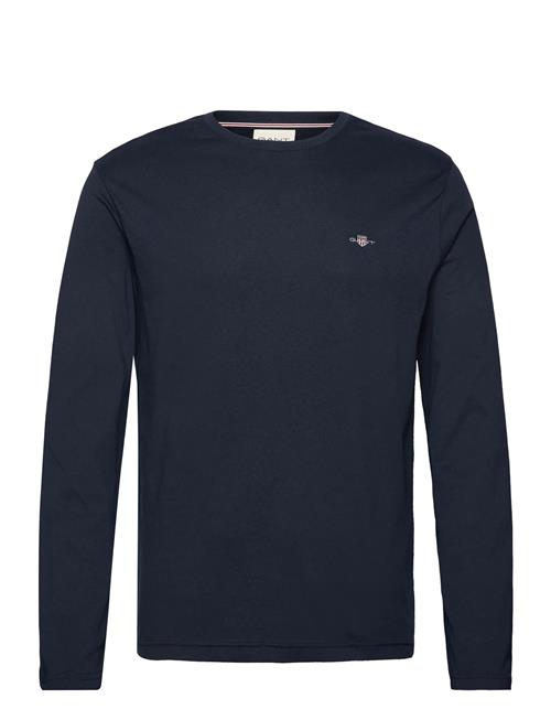 Shield Logo Ls T-Shirt GANT Navy