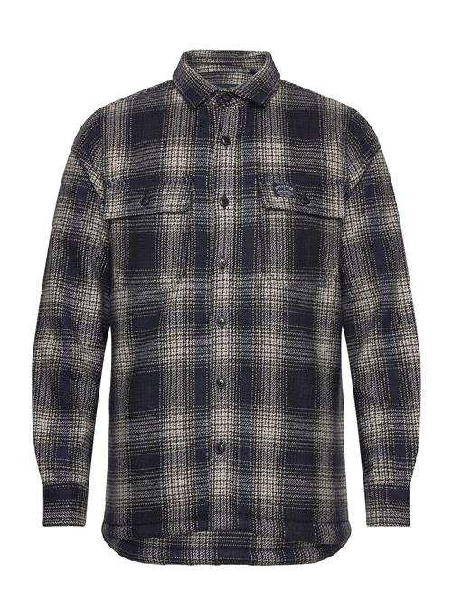 Wool Miller Overshirt Superdry Navy
