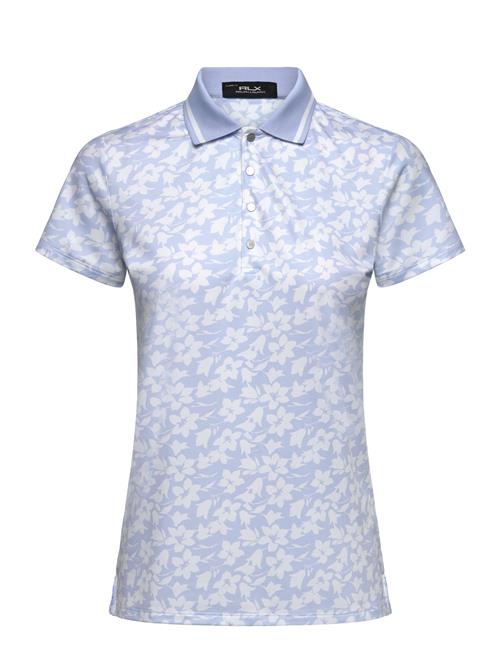 Tailored Fit Floral Polo Shirt Ralph Lauren Golf Blue