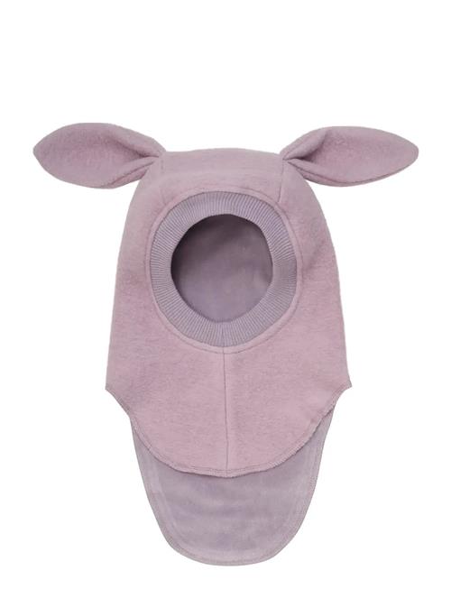 Balaclava Ears Wool Huttelihut Purple
