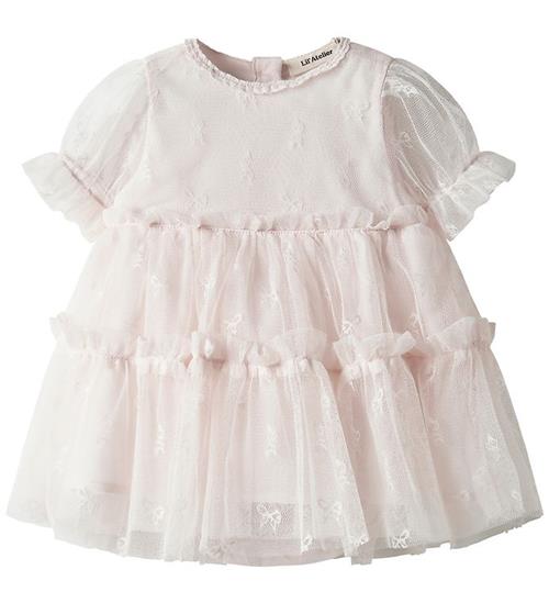 Lil Atelier Kjolebody u/æ - NbfRosetta - Tyl - Almost Mauve