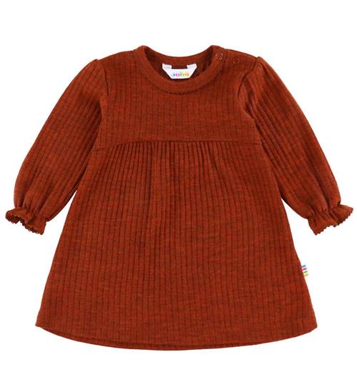 Joha Kjole - Uld - Rib - Rust