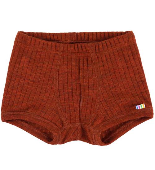 Joha Boxershorts - Uld - Rib - Rust
