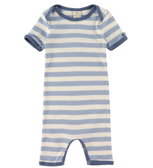 Smallstuff Sommerdragt - Striped - Denim/White