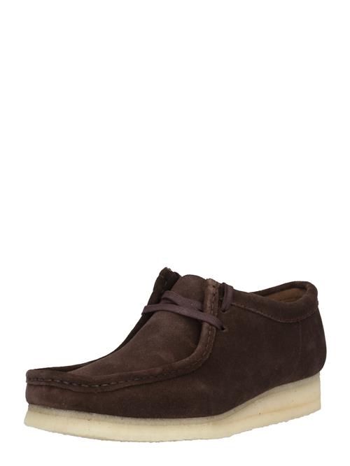 Clarks Originals Mokassin 'Wallabee'  mørkebrun