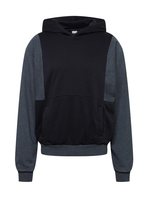Urban Classics Sweatshirt  mørkegrå / sort