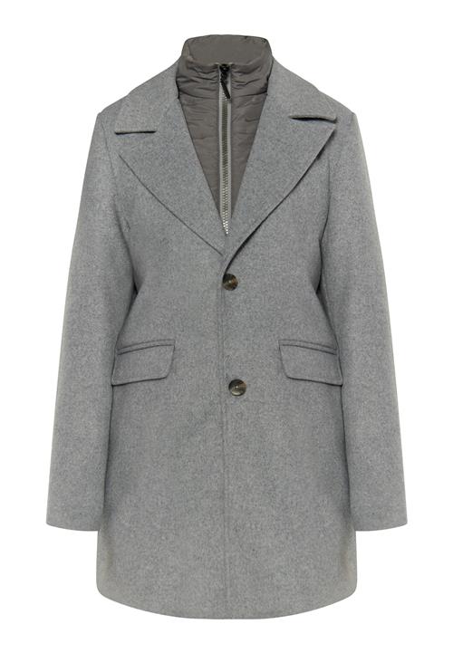 DreiMaster Klassik Overgangsfrakke  grå-meleret