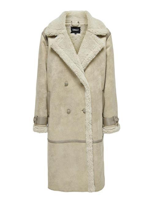 ONLY Overgangsfrakke 'Sherpa'  beige