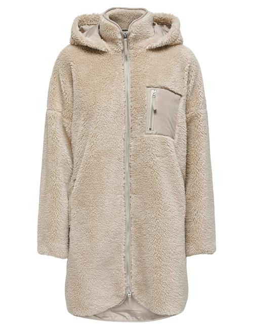 Onlsascha Sherpa Jacket Life Otw Noos ONLY Beige
