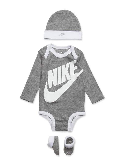 C1-Bodysuit+Hat+Bootie Nike Grey